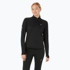 Moteriškas bėgimo džemperis ASICS Road Winter 1/2 Zip Mid Layer performance black