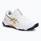 Moteriški batai ASICS Netburner Ballistic FF 3 white/pure gold