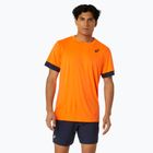 Vyriški teniso marškinėliai ASICS Court SS Top shocking orange/midnight