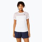 Moteriški teniso marškinėliai ASICS Court SS Top brilliant white/watershed rose