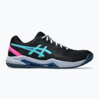 Vyriški padelio batai ASICS Gel-Dedicate 8 black/energy aqua