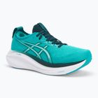 Vyriški bėgimo batai ASICS Gel-Nimbus 27 wave teal/saxon green