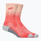 Kojinės ASICS Performance Run Crew coral reef/mojave