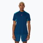 Vyriški teniso marškinėliai ASICS Padel Court Top mako blue