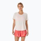Moteriški bėgimo marškinėliai ASICS Road V-Neck birch