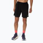 Vyriški bėgimo šortai ASICS Road 2N1 7IN performance black/graphite grey