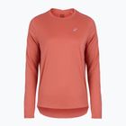Moteriški bėgimo marškinėliai ilgomis rankovėmis ASICS Core LS Top dark pink clay