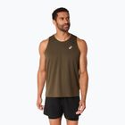 Vyriški bėgimo marškinėliai ASICS Core Singlet brown stone