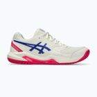 Moteriški teniso batai Asics Gel-Dedicate 8 W cream/dark cobalt