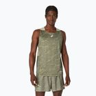 Vyriški bėgimo marškinėliai ASICS Fujitrail Singlet mantle green/khaki