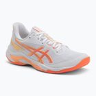 Moteriški tinklinio batai ASICS Netburner Ballistic FF 4 white/vivid coral