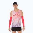 Vyriški bėgimo marškinėliai ASICS Metaspeed Singlet flash red