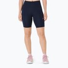 Moteriški bėgimo šortai ASICS Road High Waist 8IN Sprinter midnight