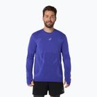 Vyriški bėgimo marškinėliai ilgomis rankovėmis ASICS Road Seamless LS cobalt burst/eggplant