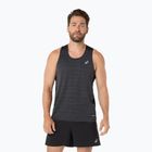 Vyriški bėgimo marškinėliai ASICS Road Singlet performance black
