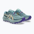Moteriški bėgimo batai ASICS Trabuco 14 foggy teal/radiant amethyst