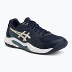 Vyriški teniso batai ASICS Gel-Dedicate 9 Indoor midnight/oatmeal