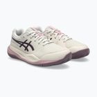 Vaikiški teniso batai ASICS Gel-Resolution X GS Clay soft oat/dark aubergine