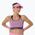 Sportinė liemenėlė ASICS Game Compression Bra Dark Aubergine/Bubblegum