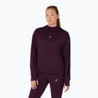 Moteriškas bėgimo džemperis ASICS Nagino Run Winter Hoodie dark aubergine