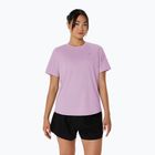 Moteriški bėgimo marškinėliai ASICS Core Ss Top hazy lilac
