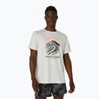 Vyriški bėgimo marškinėliai Asics Fujitrail Logo Ss Top Cream
