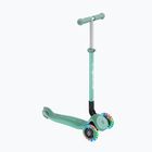 Vaikiškas triratis paspirtukas Globber Primo Foldable Plus Lights mint