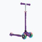 Vaikiškas triratis paspirtukas Globber Primo Lights dark purple