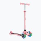 Vaikiškas triratis paspirtukas Globber Primo Lights pastel pink