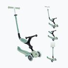 Vaikiškas triratis paspirtukas Globber Go.Up Active Ecologic Lights pistachio