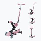 Vaikiškas triratis paspirtukas Globber Go.Up Deluxe Lights Ecologic 360 berry