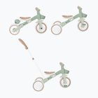 Triratukas balansinis su stūmimo rankena Globber Learning Trike 2w1 Plus Ecologic pistachio