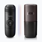 Nešiojamas kavos aparatas Wacaco Pixapresso 120 ml dark burgundy