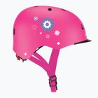 Vaikiškas šalmas Globber Primo Fantasy deep pink flower