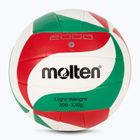 Tinklinio kamuolys Molten V5M2000-L-5 white/green/red dydis 5