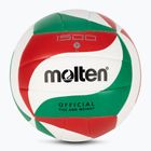 Tinklinio kamuolys Molten V5M1500-5 white/green/red dydis 5