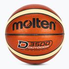 Krepšinio kamuolys Molten B6D3500 orange/ivory dydis 6