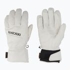 Vyriškos slidinėjimo pirštinės Descente 5 Finger Leather white