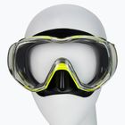 TUSA Tri-Quest Fd kaukė nardymo kaukė juoda ir geltona M-3001