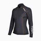 Moteriški plaukimo marškinėliai ilgomis rankovėmis TUSA Rashguard Thermal black