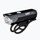 "CatEye AMPP 100" priekinis ciklo žibintas HL-EL041RC juodas