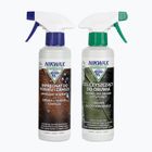 Batų priežiūros rinkinys Nikwax Footwear Cleaning Gel+ Nubukas ir veliūras 2 x 300ml