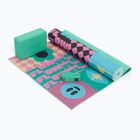 Jogos rinkinys Myga Spirit Yoga Set mat + block + turquoise strap