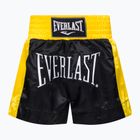Everlast Muay Thai treniruočių šortai juodai auksiniai EM6
