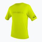 Vyriški plaukimo marškinėliai O'Neill Basic Skins Sun Shirt lime