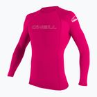 Vaikiški plaukimo marškinėliai ilgomis rankovėmis O'Neill Basic Skins LS Rash Guard watermelon