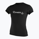 Moteriški plaukimo marškinėliai O'Neill Basic Skins Sun Shirt black