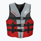 Vaikiška apsauginė liemenė O'Neill Superlite 50N ISO Vest smoke/graphite/red white