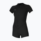 Moteriškas plaukimo kostiumas O'Neill Bahia 2/1 mm Front Zip Spring black