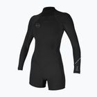 Moteriškas plaukimo kostiumas O'Neill Bahia 2/1 mm Back Zip Spring black/black/black
